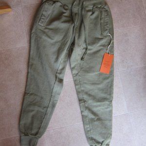 LA DETRESSE green joggers SWEATPANTS  pants size XS  NEW